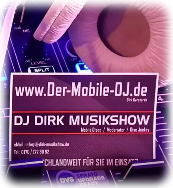 visitenkarten DJ DIRK